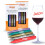 Cheer Collection Metallic Wine Glass Markers  Dry Erase Markers  Washable Wine Glass Marker Pens  Quick Dry Markers for Glasses  Ceramics  & 1