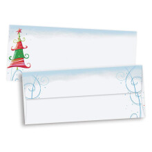 PaperDirect Holiday Glee Tree #10 Umschlge, 28 lb, Umschlagmaterial, 4 1/8 x 9 1/2, Packung mit 25 Stck