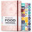 Clever Fox Food Journal - Ημερήσιο Ημερολόγιο Διατροφής, Σχεδιαστής Γευμάτων A5 (Ροζ Χρυσό) 1