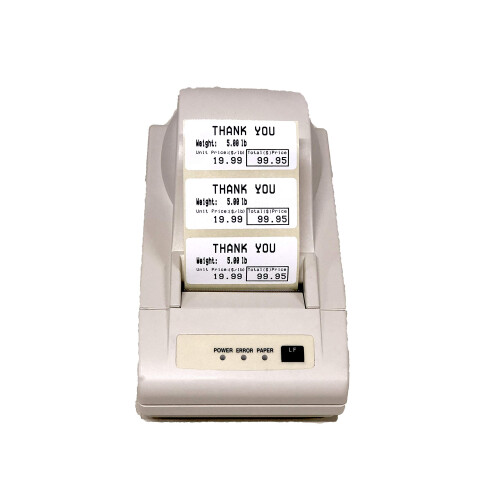 Ετικέτα CAS #8060 55 x 25 mm, 550 ανά Ρολό, 12 Ρολά ανά Κουτί 1