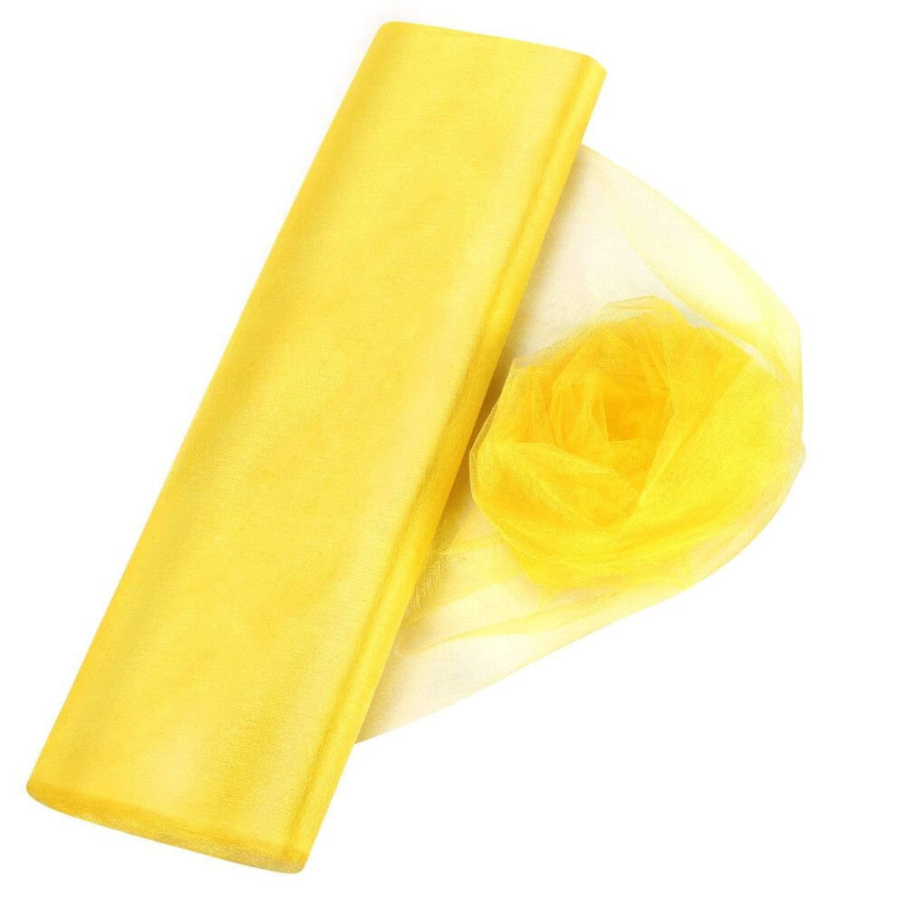 Rideaux De Fond En Tissu Transparent En Tulle Organza Cristal Pour Mariage Et BéBé-image