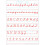 Ashley Productions Smart Poly Poly -Sided PalsMat Pals Space Savers D'Enalian Cursive Handwriting 13 """" X 9.5 """" 2