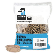 Gumicky Rubber Band Depot velkost c. 32 (3"""" x 1/8'') (vrece s hmotnostou 1 libra)