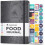 Clever Fox Food Journal - Ημερήσιο Ημερολόγιο Διατροφής, Σχεδιαστής Γευμάτων A5 (Ασημί Μαύρο) 1