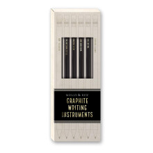 Molly & Rex Boxed Pencils Set mit 6 Graphit-Schreibgerten (36592)