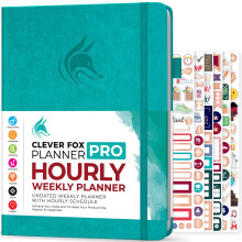 Clever Fox Planner PRO Schedule - Undated Weekly & Monthly Life Planne