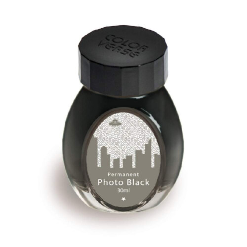 Colorverse Ink - Γραφείο - Μόνιμο Μαύρο Φωτογραφίας (30ml) Μελάνι Γραφίδας