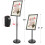 DISPLAYSWORKER Ρυθμιζόμενη Στάντ Σημασίας 11 x 17, Στάντ Δαπέδου με Βάση Αντοχής 3
