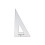 Pacific Arc Drafting Triangle 18-tommer 30/60/90 grader m/bl?kkant Topaz 1