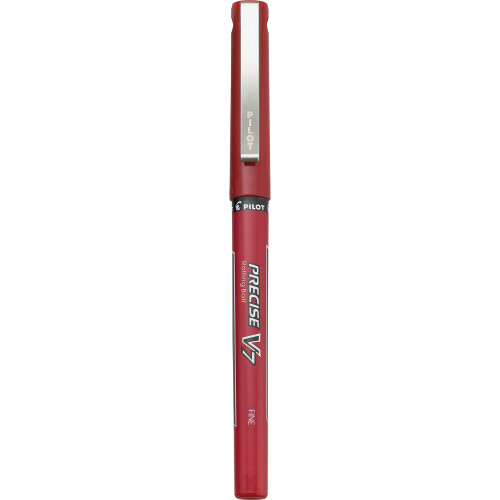 Pilot Pilot Precise V7 Capped Liquid Ink Rolling Ball Penns Fine Point 0,7 mm Red Pack med 8 2