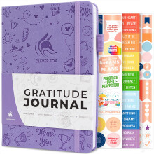 Clever Fox Gratitude Journal - Felicit , positivit e affermazione Dai