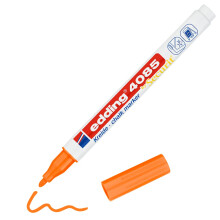 edding 4085 Kreidemarker - neon-orange - 1 Kreidestift - Rundspitze 1-2 m