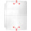 ButesMart Seed Packet Binder Side - 4 Lommer pr. Side. 10-pack. VP201-seed-10 2