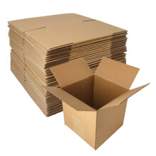 zmybcpack 40er-Pack 5x5x5 Zoll Wellpappkartons Mailer - Wellpappe