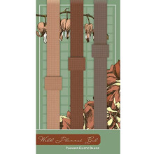 Elastisches Planerband und Stifthalter im 3er-Pack von Well Planned Gal (Zimt)