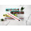 ChicWrap Lemon Refillable Foil Dispenser - Includes 12""""x 30' Roll of 4