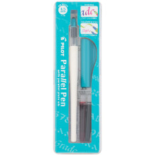 Pilot Parallel Pen Premium Kalligrafipenset, 4.5mm Spets, Vit med Teal Accenter (14682)