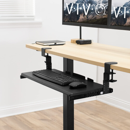 Vivo VIVO Steel Height Adjustment Kit Brackets for Computer Keyboard and Mo 2