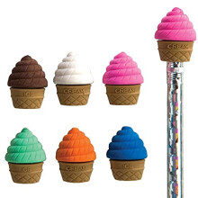 Ice Cream Shoppe Eraser Toppers 30x pcs