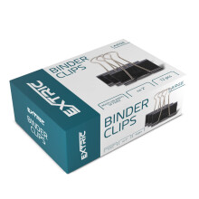Binder Clips - 48-pack stora klämmor, 2 tum, svarta pappersklämmor, kontorsmaterial