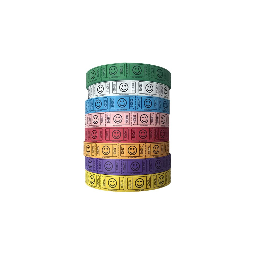 The Ticket Gurus8 Single Smile Rolls 2000 Tickets Per Rol-image