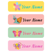 Anpassad vattentt diskmaskin Safe Kid Name Etiketter fr daghem (128 Pack) Camp School Supply Baby -flaskor Lunchldor och koppar resor. Sta pe