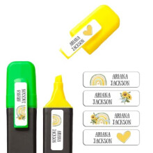 Anpassad vattentt diskmaskin Safe Kid Name Etiketter fr daghem (128 Pack) Camp School Supply Baby -flaskor Lunchldor och koppar resor. Sta pe