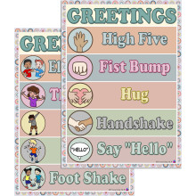 Boho-Klassengre-Poster laminiert, Gre 35,6 x 49,5 cm Klassenzimmer-Dekoration, Kinderarzt, rzte, Bro-Dekoration, Schulanfang und Lehrerbeda