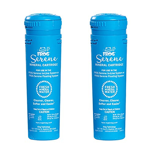 Pacote de 2: Substituição do Mineral Spa Frog