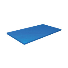 Bestway Flowclear Rectangle 13' 1" x 6' 11" uima-altaan suoja maanpäällisille uima-altaille, tyhjennysrei'illä ja kiinnitysköysillä, sininen (vai