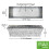 Achla Designs Embossed Galvanized Flower Window Box Planter  24-in 2