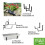 Achla Designs Embossed Galvanized Flower Window Box Planter  24-in 3