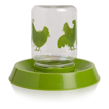 Lixit Reversible Waterers and Feeders for Chickens and Wild Birds 64 Ounce Pack of 1