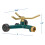 Irrigatore Orbit a 3 bracci in metallo con base a ruote 3