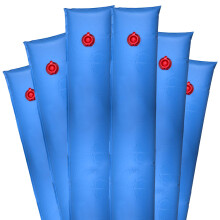 Robelle 3808--06 Pesos para Capa de Piscina, 6-Pack, 8 ft. Azul Câmara Única, 16 Gauge