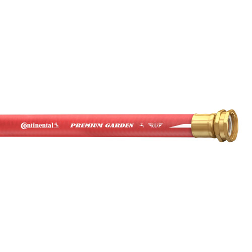 Continental Continental Premium Κόκκινος Σωλήνας Κήπου Υψηλής Αντοχής, 5/8in Διάμετρος x 50ft Μήκος 1