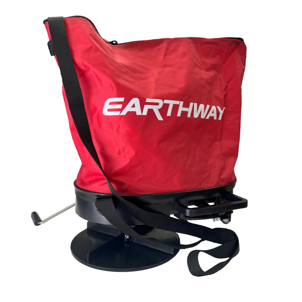 Earthway Products 2750 Hand Crank Bag Seeder/Spreader  Red-image-OPC-PFT2V79-NEW
