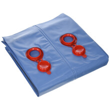 Robelle 3809--12 Pesos para Capa de Piscina, 12-Pack, 8 ft. Azul Câmara Dupla, 16 Gauge