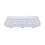 CWP SQDS-1200 Υποστηρικτής Χαλιών Τετράγωνος, 12 x 12 ίντσες, Διαφανής 4