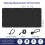 Windscreen4less Integritetsskydd Heavy Duty Fäste med Messingsömmar för Utomhus 4