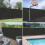 Windscreen4less 4' x 15' Οθόνη Ιδιωτικότητας Πλέγμα Σκίασης με Χρυσές Μάσκες 3