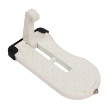 (White) Collapsible Car Door Pedal Window Breaker Easy Installation Automobile Door Pedal Car Auto Supplies