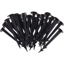Cosmos 50 PC -uri de 4,5 inci din plastic multifunc?ional din plastic ?i mize de gradina Ancore pentru suportul plantelor care ?ine corturi n jo