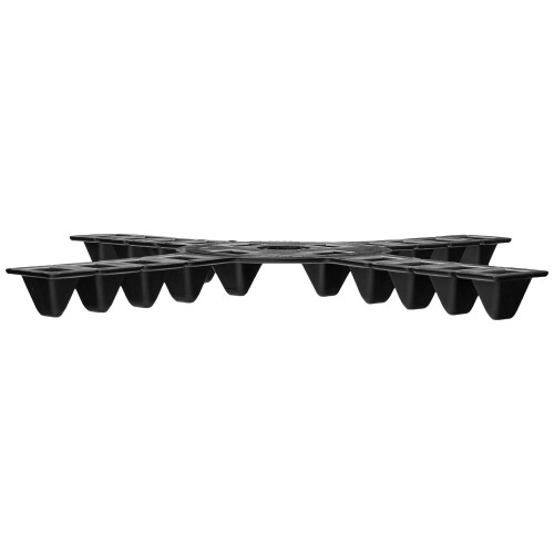 Bosmere S10410 kukkateline 30 cm musta 2