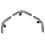 UST 3-vejs 1-3/8"""" High Peak Canopy Fitting Couplers Multi-Pack (3) 1