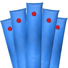 Pool Mate 1-3808-05BX Saco de Água para Capa de Piscina, 5-Pack, 8 pés, Câmara Única, 16 Gauge