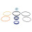Complete Tractor 2201-0012 Hydraulic Cylinder Seal Kit Compatible with 1