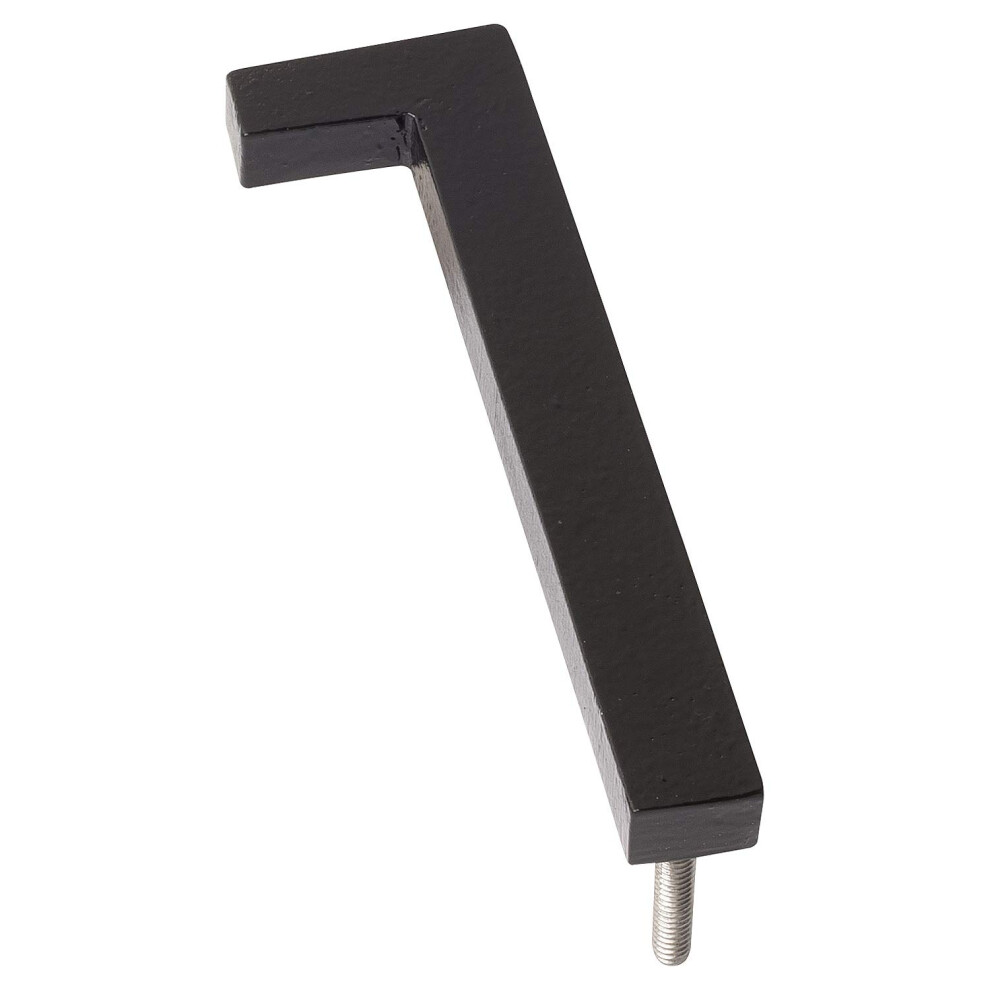 Montague Metal Products MHN-06-F-BK1-1 Aluminium massif Moderne Flottant