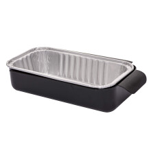 Char-Broil 9328812P06 Aluminium Disponable Grill Drip Pan (10-Pack) Sølv