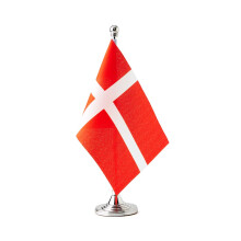 Denmark Flag Danish Dane Table Desk Small Mini Flags Decorations